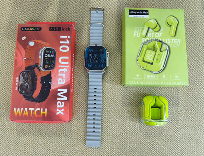 SMARTWATCH+AUDIFONOS