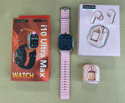 SMARTWATCH+AUDIFONOS