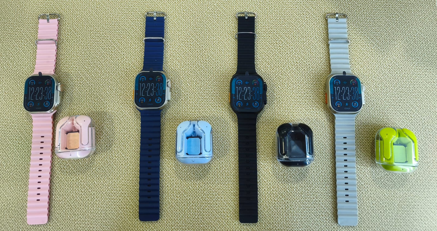 SMARTWATCH+AUDIFONOS
